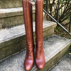 Women’s Leather Nine West boots, size 9